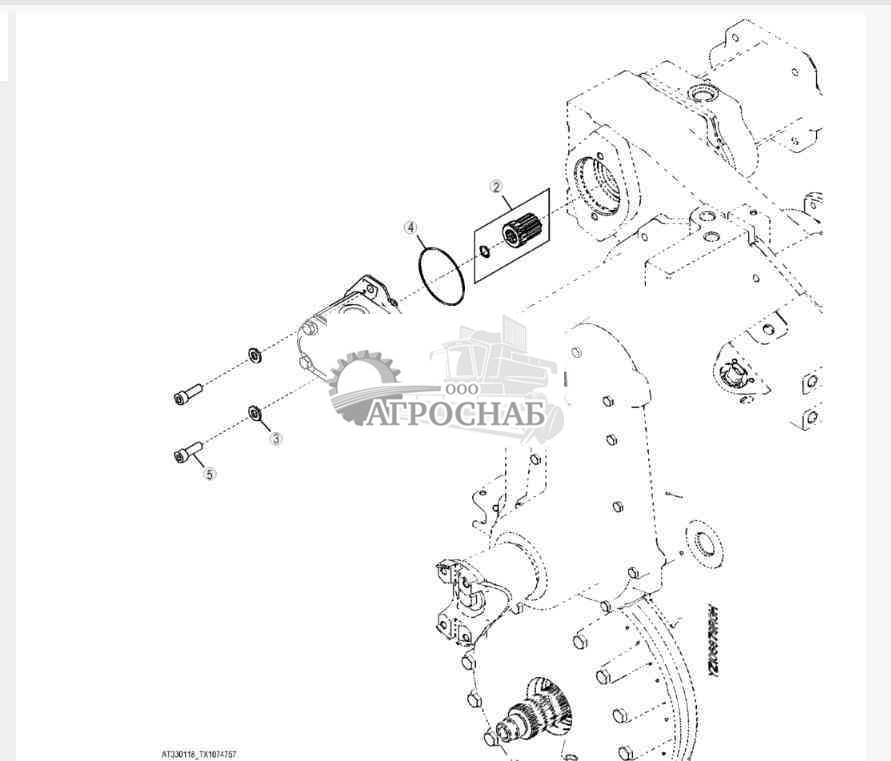 Насос вентилятора (прямой привод) 
